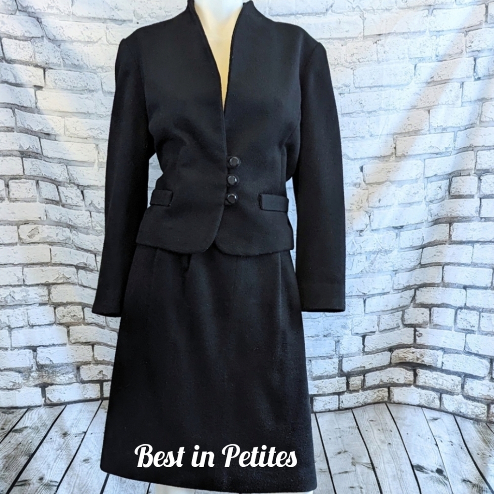HP🔥60s Specially Fashioned by Laura Wool skirt suit